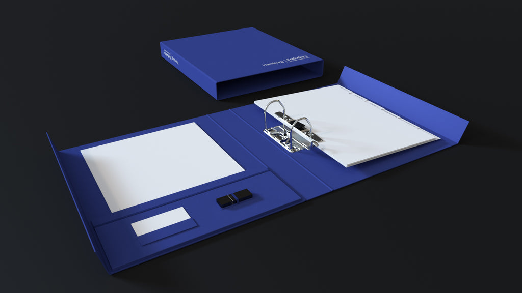 Exklusiver Ordner im Corporate Design