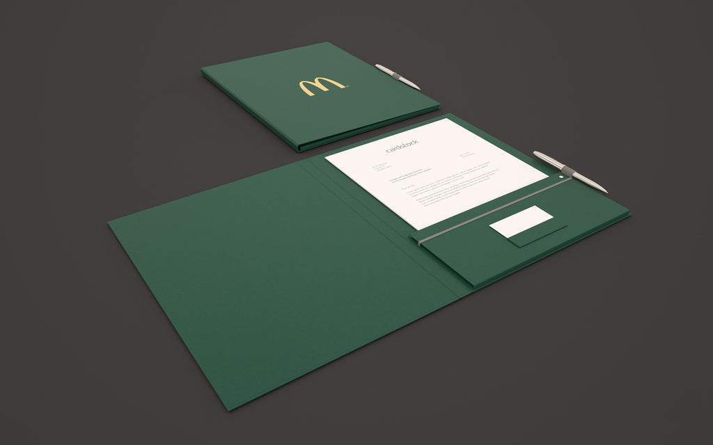 Individuelle Firmenmappe im Corporate Design
