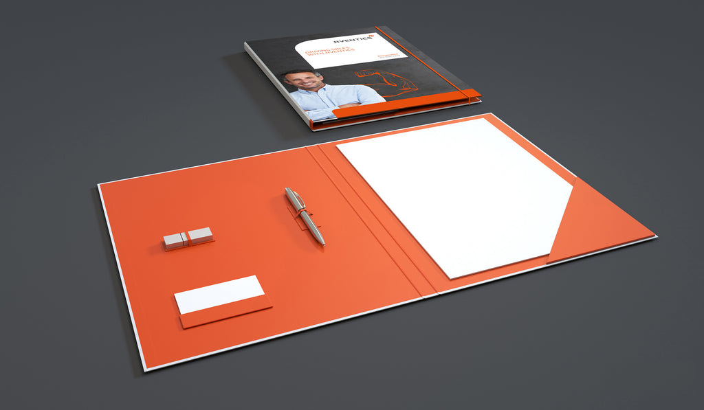 Präsentationsmappen bedrucken: entdecken Sie die cardstock-Qualität