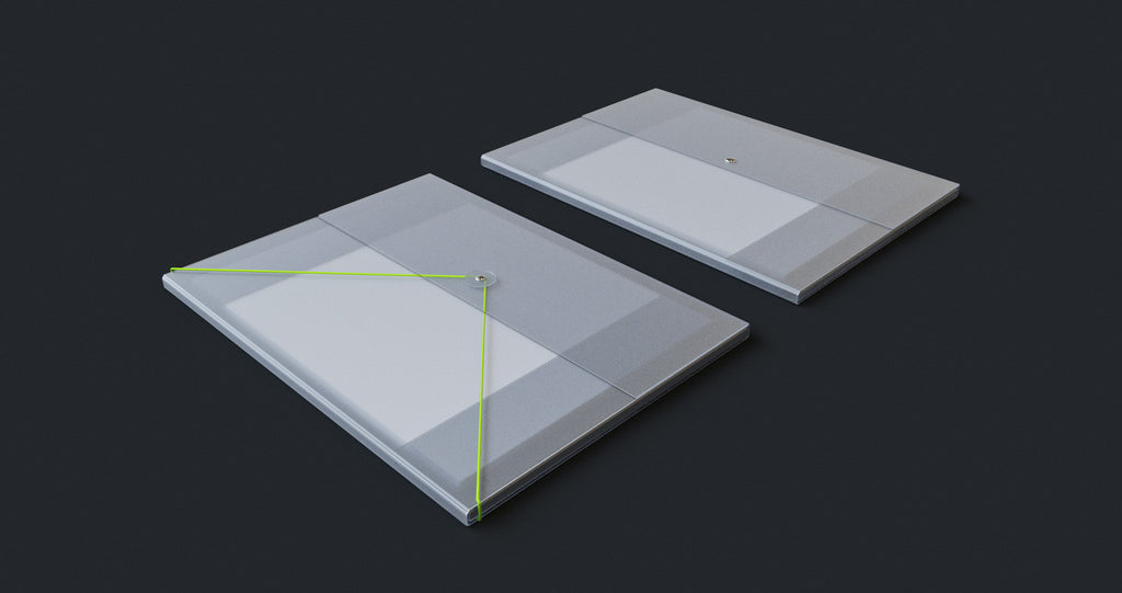 Neu im Sortiment: Transparente Mappen