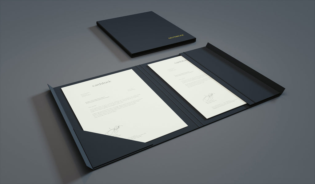 High-Quality Conference Folders with Magnetic Closure