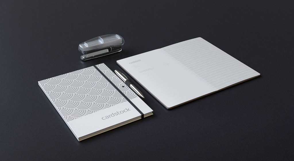 Notizbücher bedrucken: entdecken Sie den cardstock notebook-Konfigurator